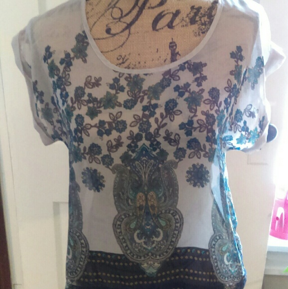 Xhilaration sheer top - Picture 1 of 4